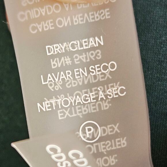 Calvin Klein Emerald Green Sleeveless Wide Leg Belted Jumpsuit Cropped Size 10 - Picture 10 of 14